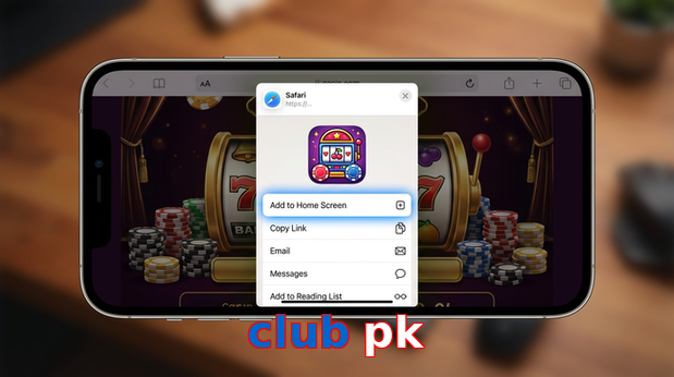Game list for Club Pk ios section